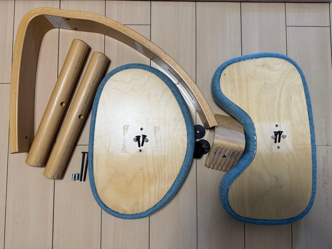 Rybo社 バランスチェア・イージー 純正カバー（ブルー）付