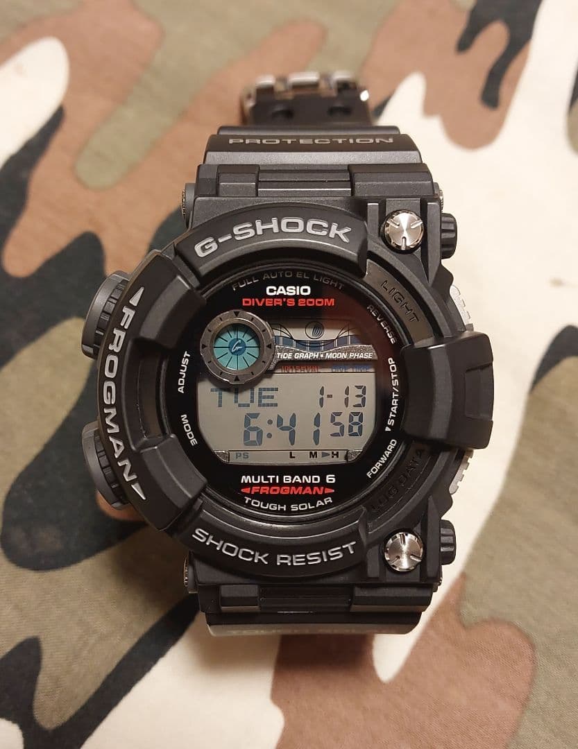 G-SHOCK FROGMAN ダイバーズ200m