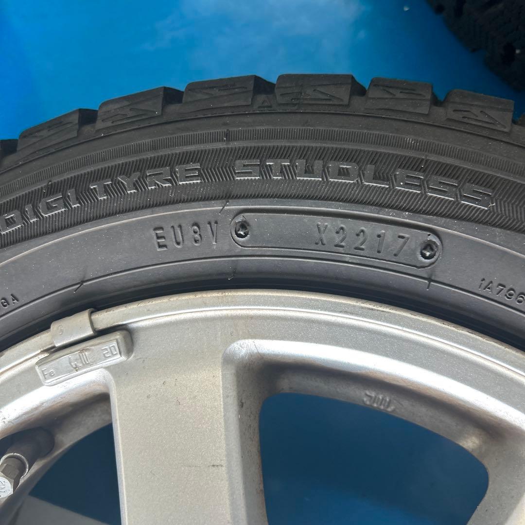 ダイハツ純正アルミホイール１４インチスタッドレスタイヤ４本セット送料込