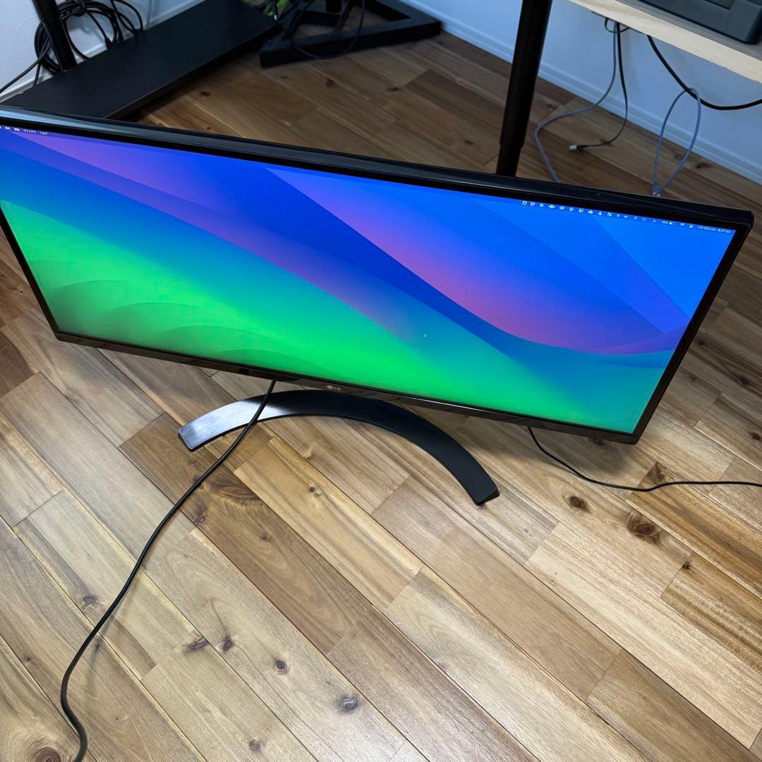 M*4様 LG 34WL750-B ウルトラワイドモニター 21:9