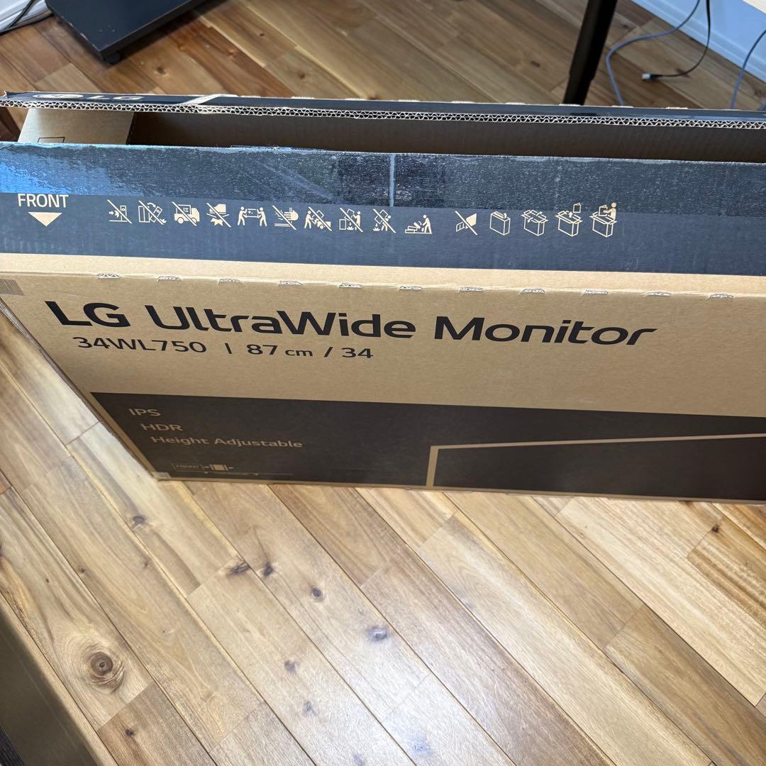 M*4様 LG 34WL750-B ウルトラワイドモニター 21:9