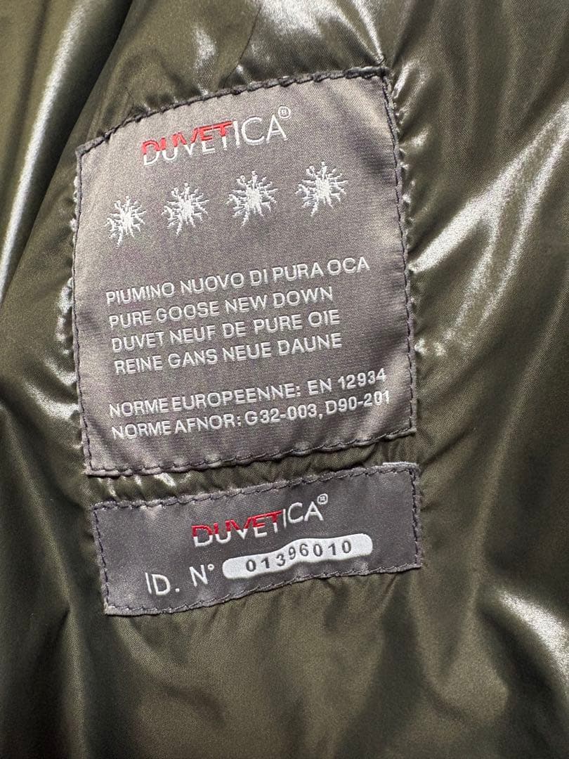 DUVETICA ダウンジャケット サイズ46 黒