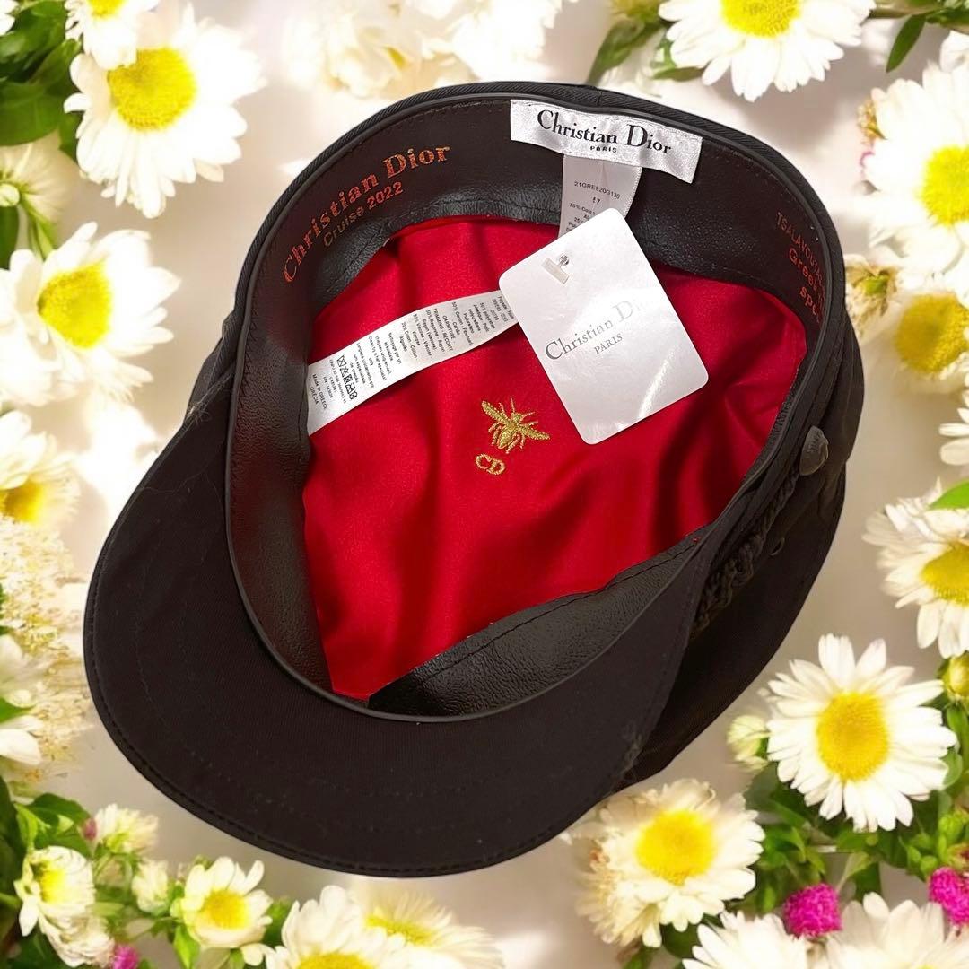 【極美品】クリスチャンディオール ブラックキャスケット サイズ57