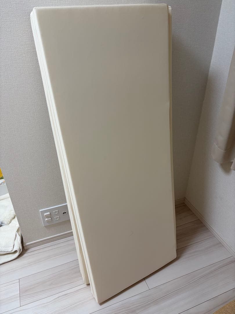 Carre bebe プレイマット シームレス 5段折り 120×200cm