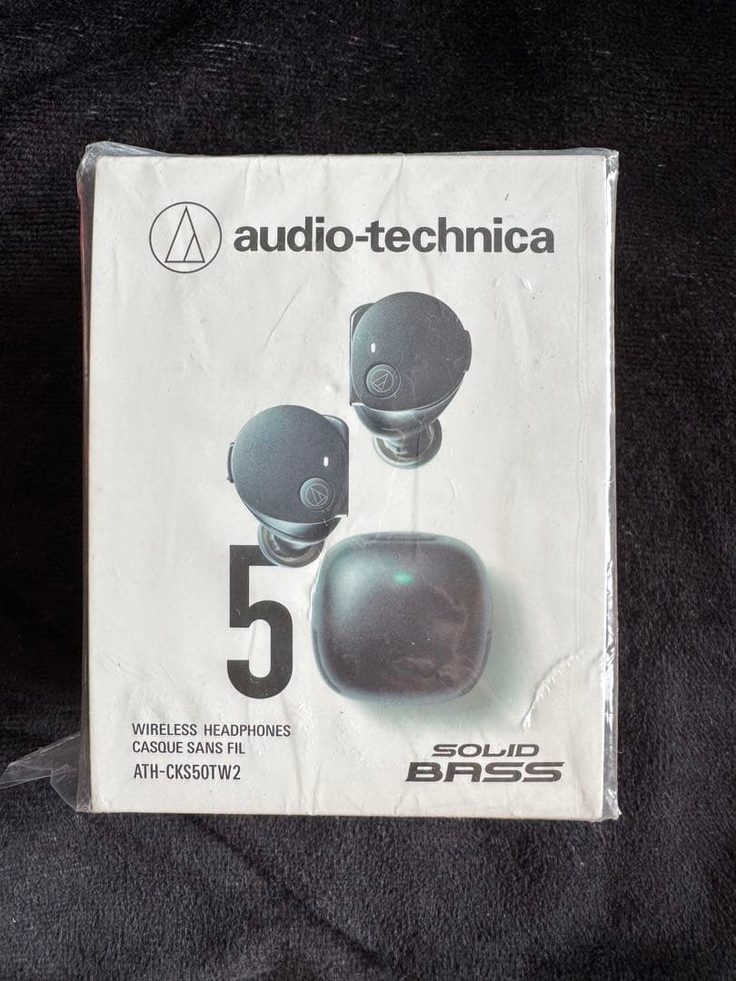 未使用audio-technica ATH-CKS50TW2 ワイヤレスイヤホン