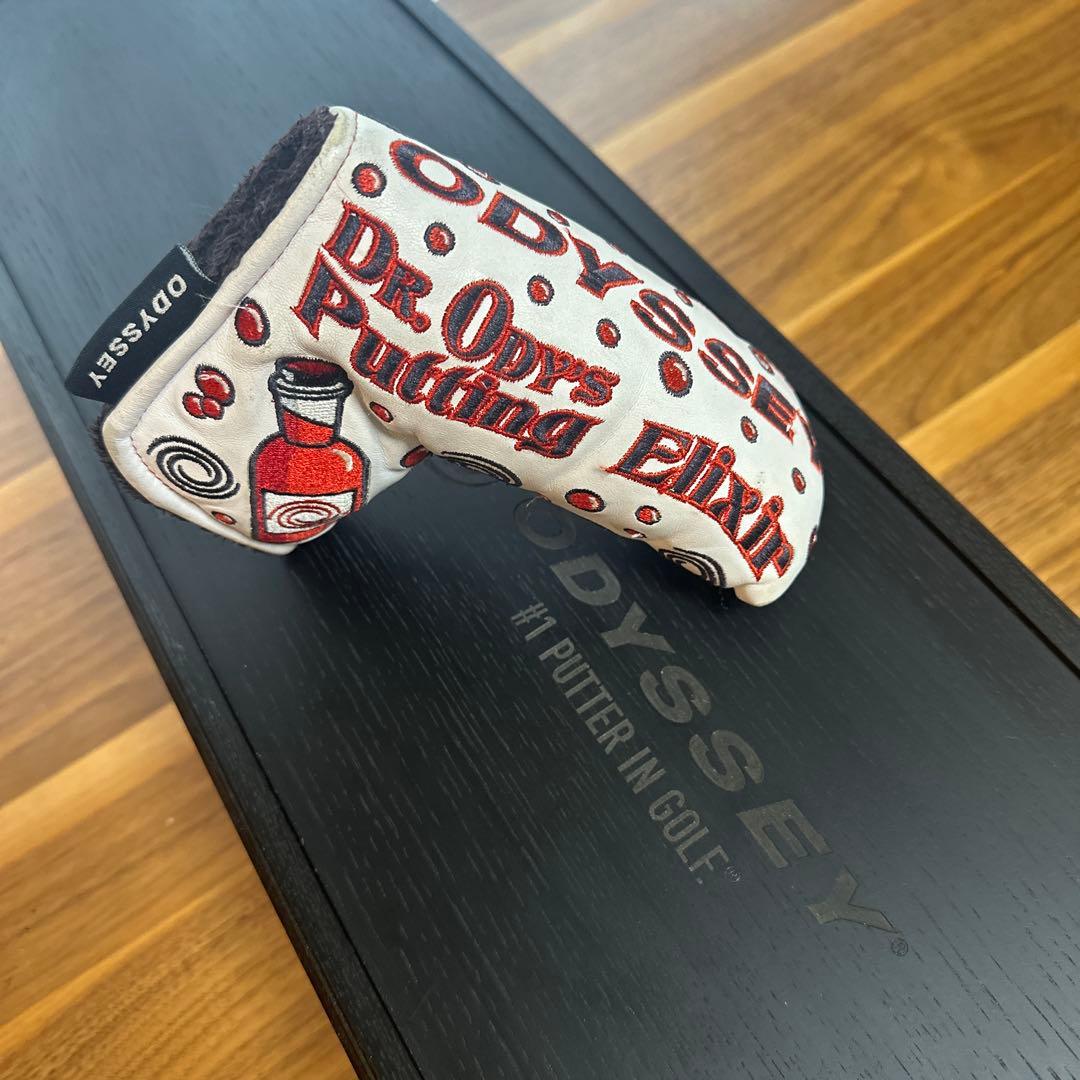 ODYSSEY 世界限定350本ダマスカスツアーパター 化粧箱　未使用革グリップ