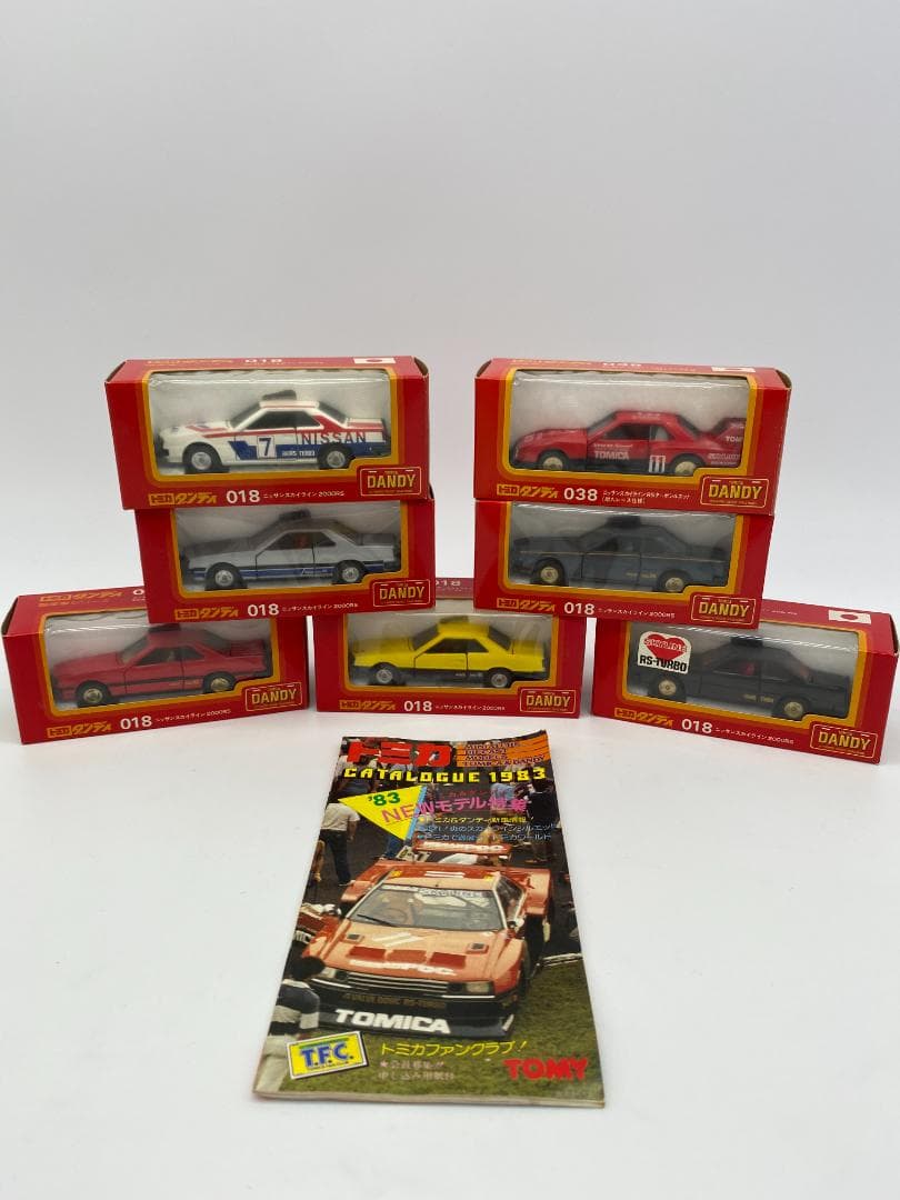 I*】様 トミカ Dandy ミニカーダンディセット 1983年カタログ付き ス