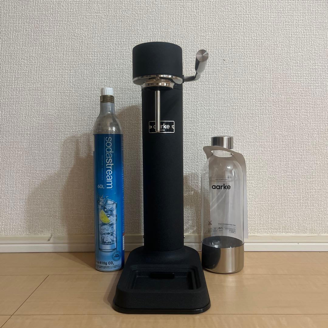 aarke CARBONATOR 3 炭酸水メーカー ブラック