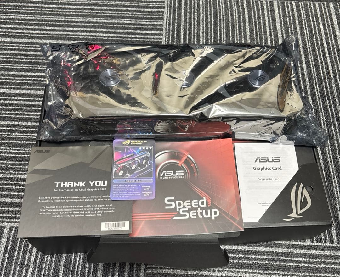 グラフィックボード・グラボ・ビデオカード ROG strix Gaming GeForce rtx 3080 10GB