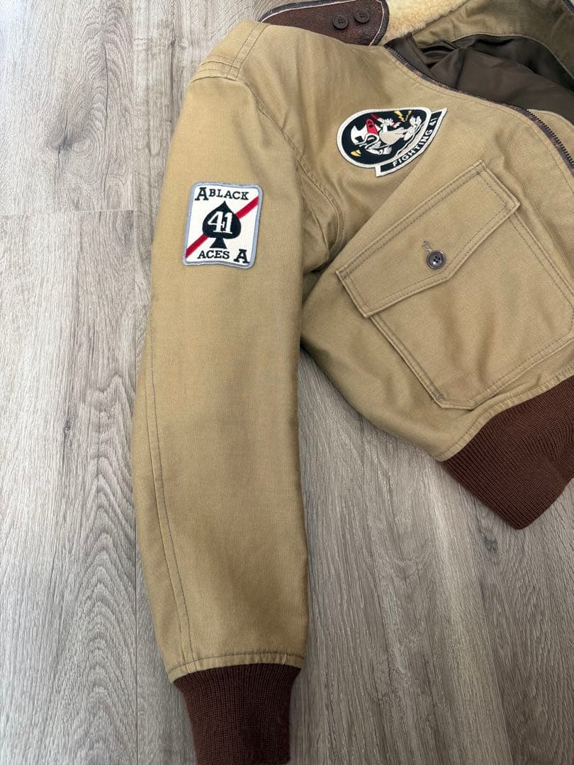 AVIREX コットンG-1タイプ フライトジャケット Lサイズ