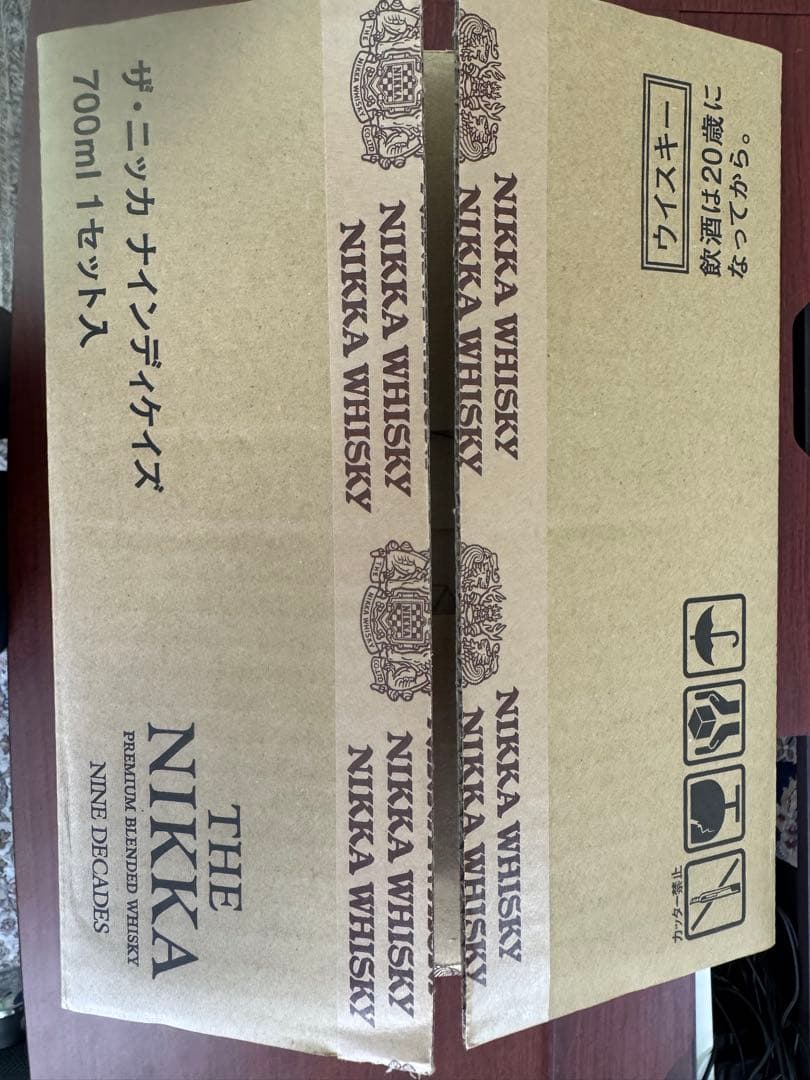 ザ・ニッカナインディケイズ(ダンボールのみ開封)ラスト1本