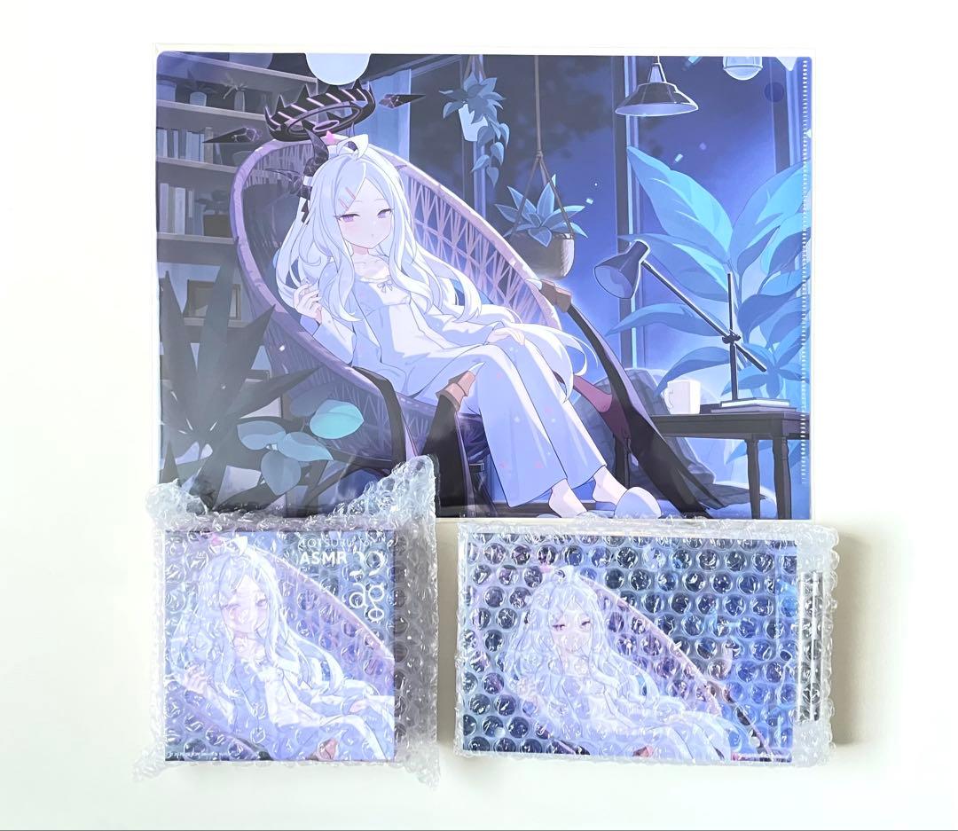 COTSUBU for ASMR 3D ヒナ アクリルプレート クリアファイル