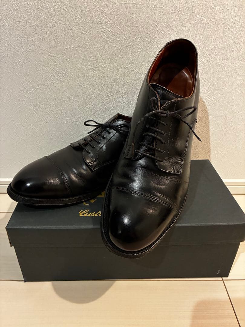 9D ALDEN 558 オールデン キャップトゥ カーフ ストレートチップ