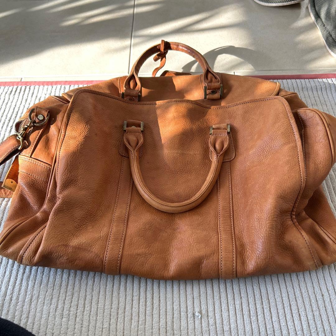 PORTER ボストンバッグ 本革　キャメル