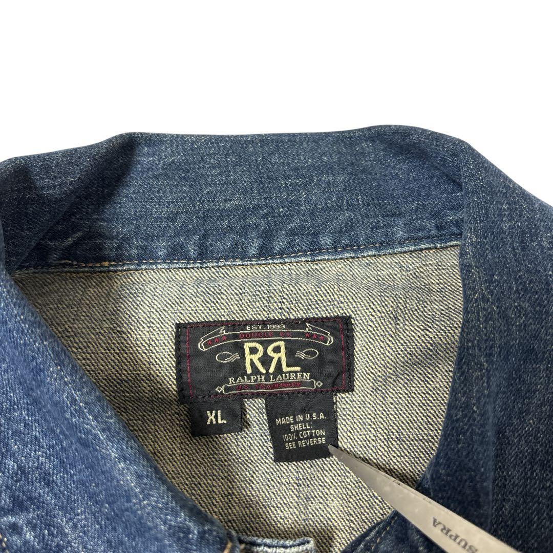 90s rrl ダブルアールエル　2ndモデル デニムジャケット　tバック　XL