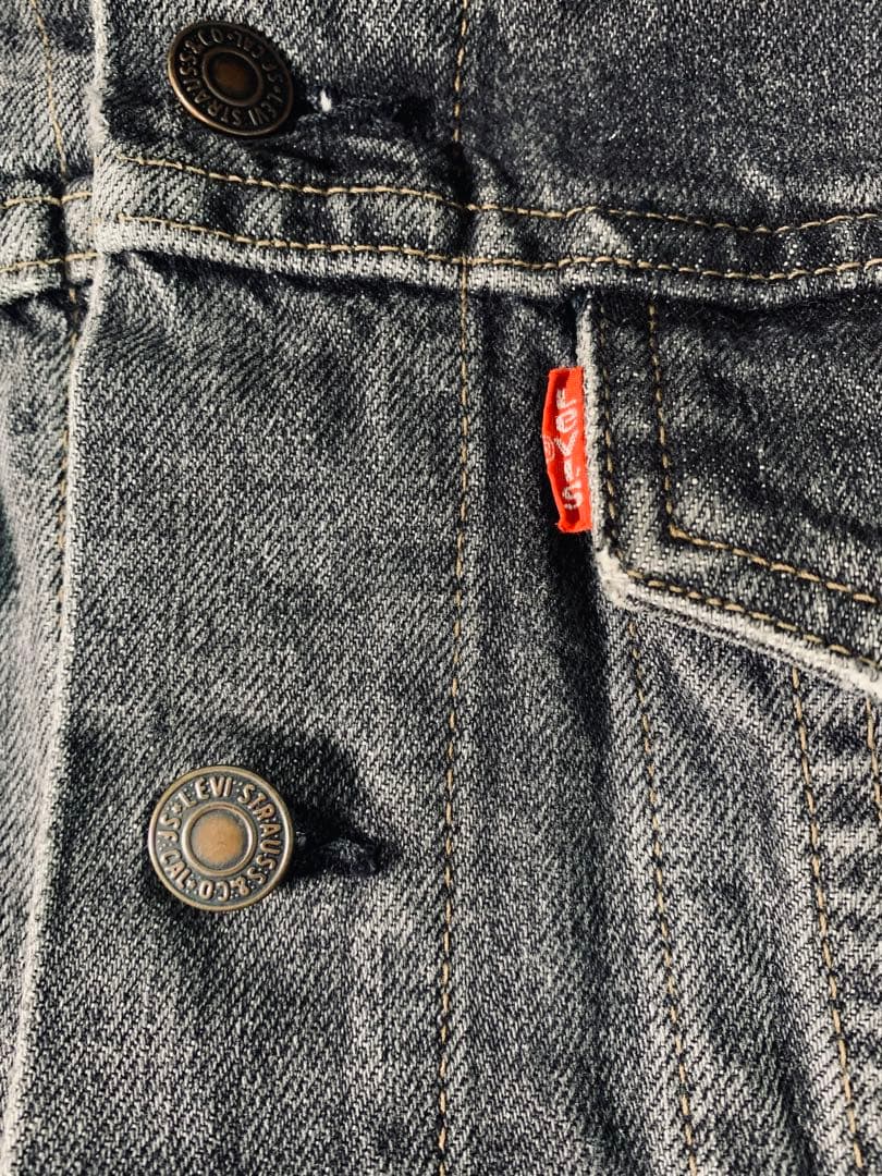 M*k様 Levis ブラックデニムジャケット 70505 90's サイズ40