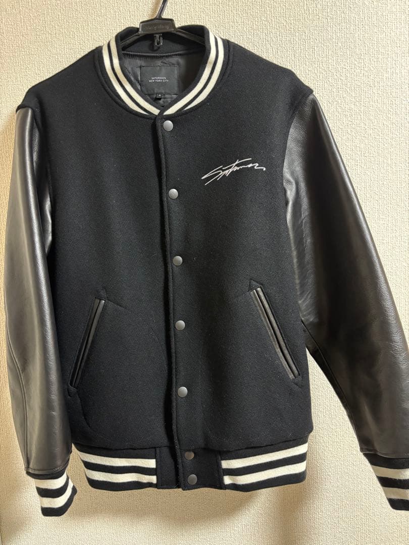 SATURDAYS NEW YORK CITY スタジャン XL ブラック