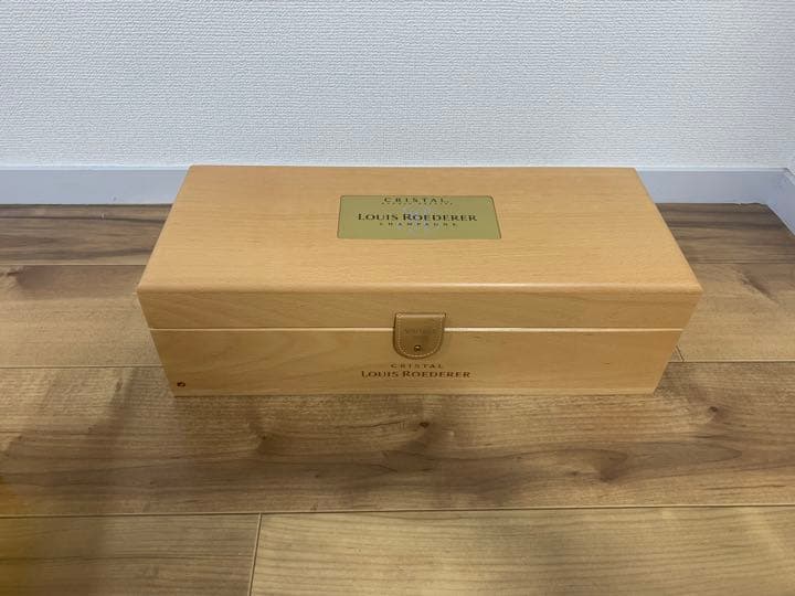 ルイ・ロデレール クリスタル　空瓶,木箱