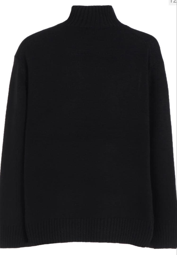 トップス 7G WOOL-BLEND INTARSIA CROW-PATTERN