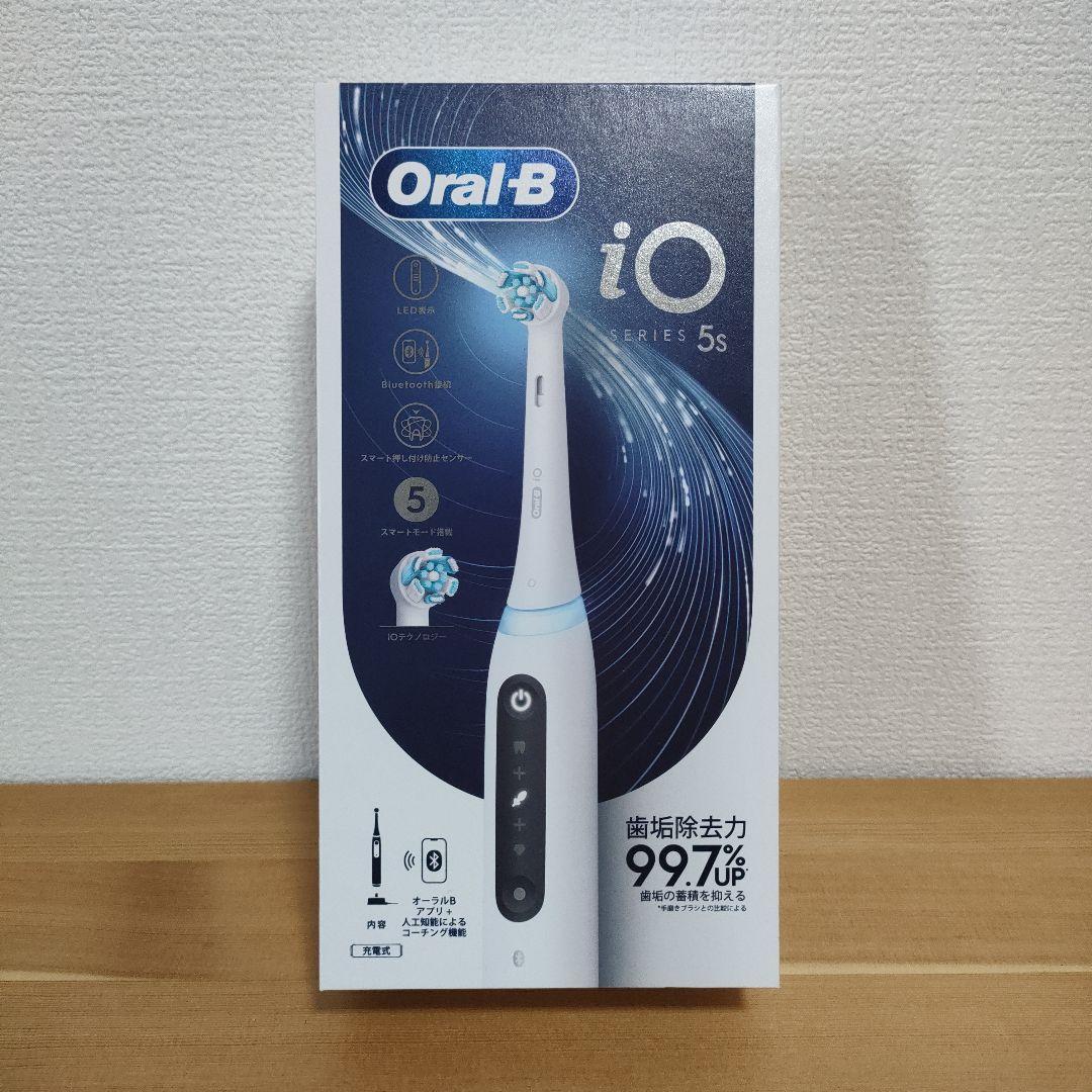 新品未開封 ブラウン オーラルB iO5S iOG51A60WT ホワイト