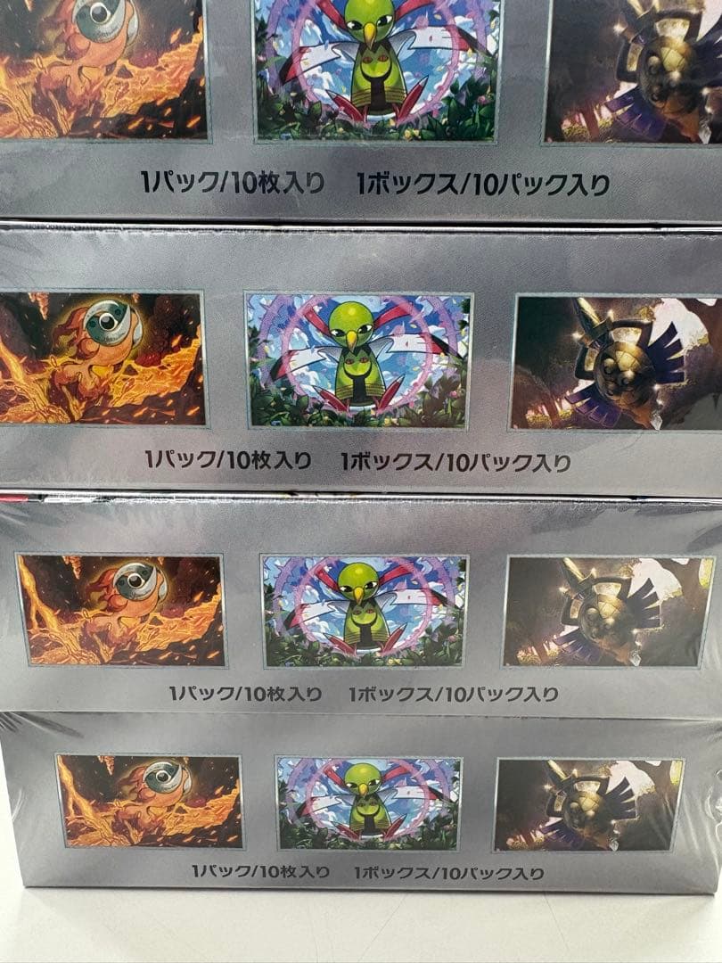 【新品未開封】ポケモンカード　テラスタルフェスEX 4BOXシュリンク付き