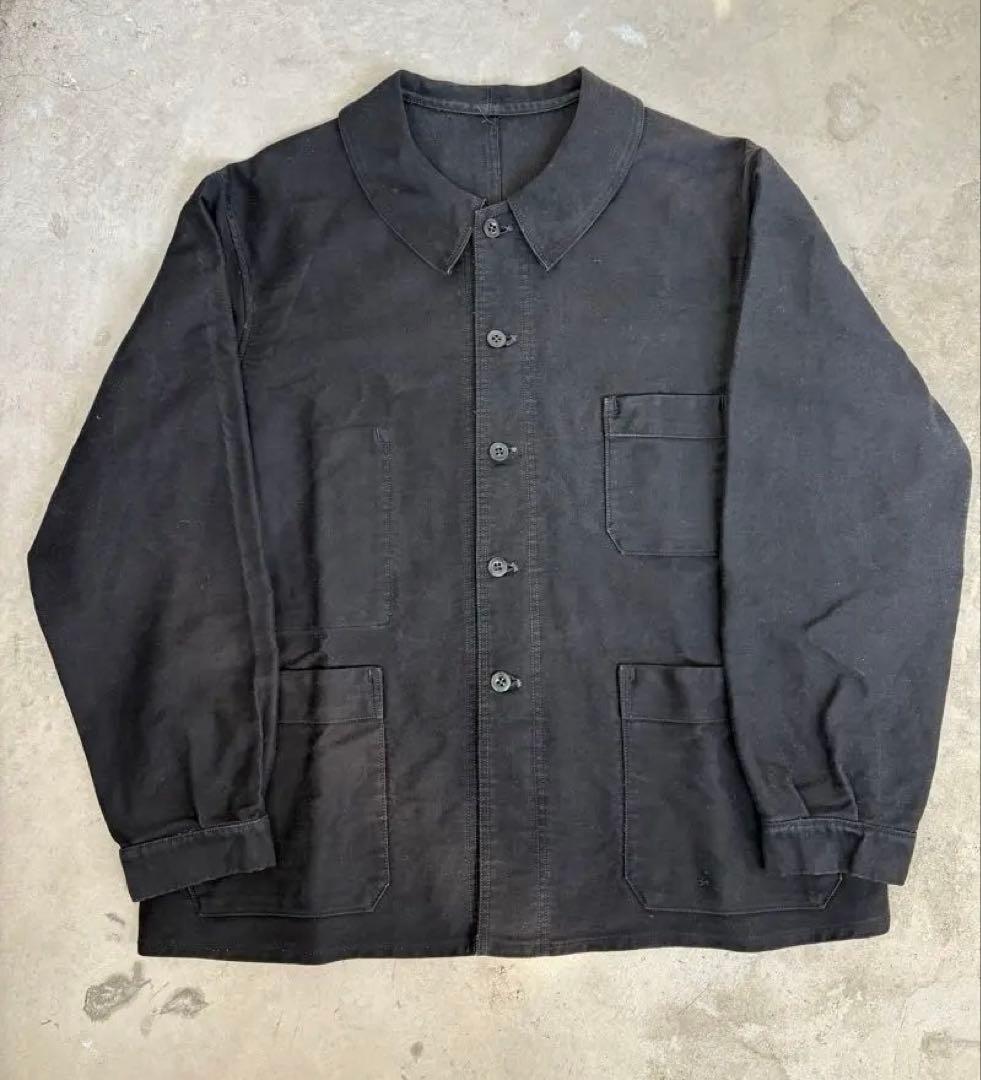 【special】CREPIER black moleskin jacket
