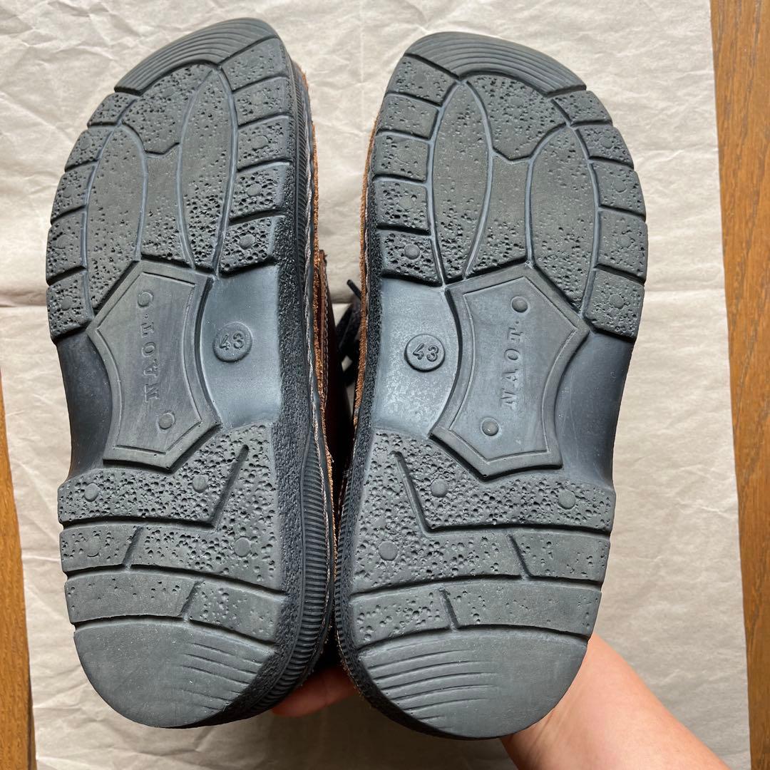 NAOTO DENALI / Buffalo メンズ皮靴 サイズ43