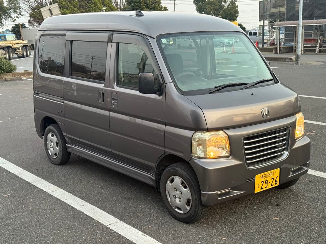 ★車検満タン2年★ ホンダ　バモス ホビオ　HM3★社外ナビ、ETC付★調子良好