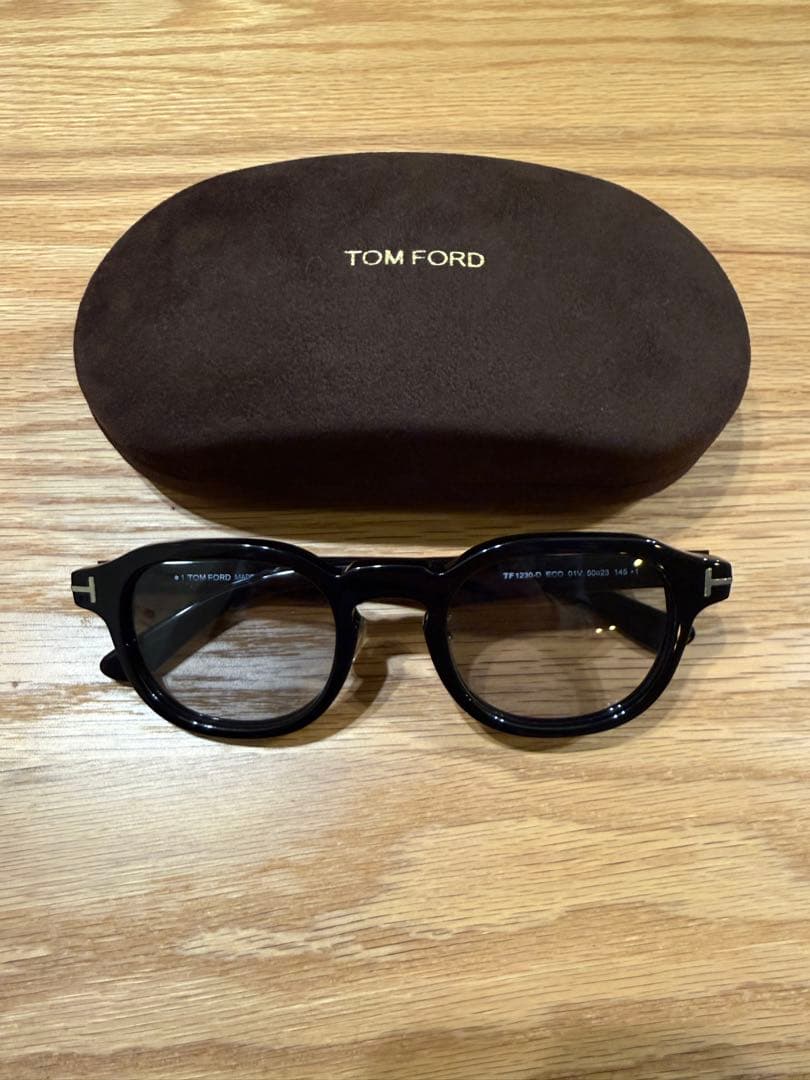 日本企画 TOM FORD FT1230-D 01V ブラック ロンハーマン