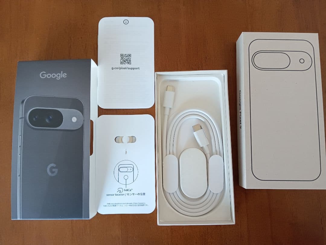 【SIMフリー】Pixel 9 12GB/128GB クリアケース付