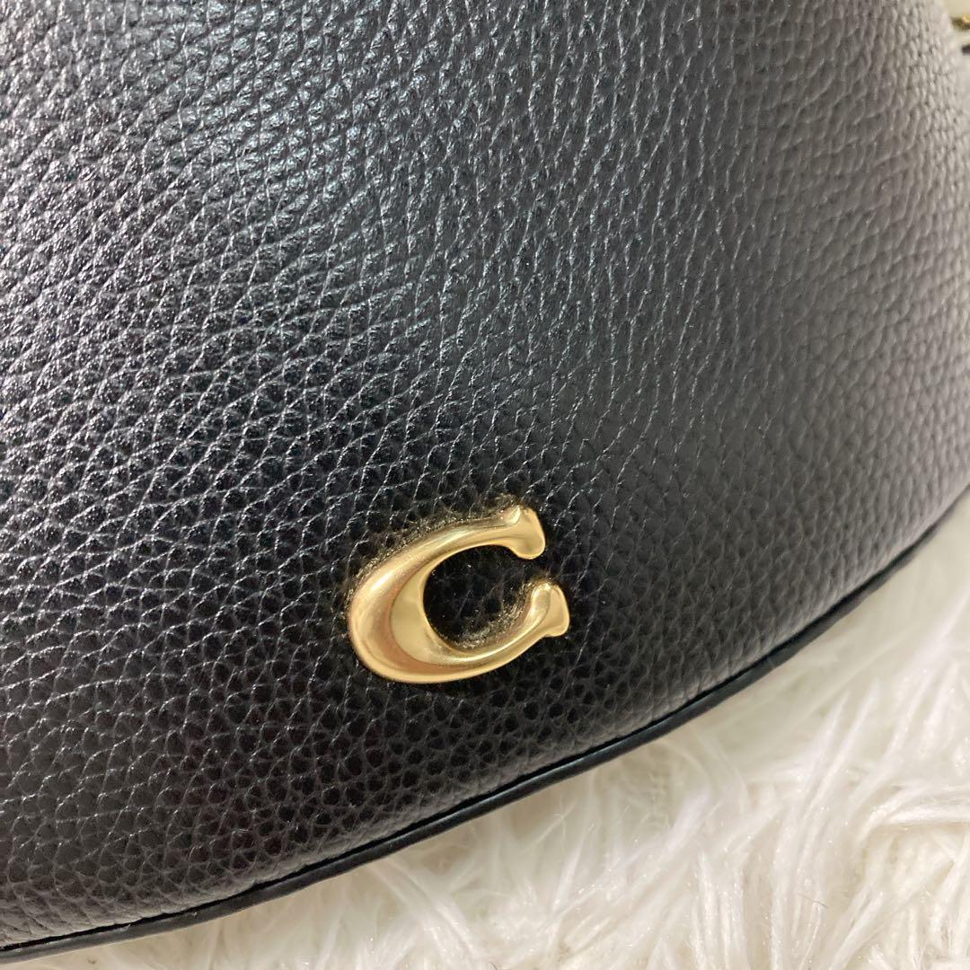 未使用保管品 コーチ ベサニー 黒 BETHANY BELT BAG CH813