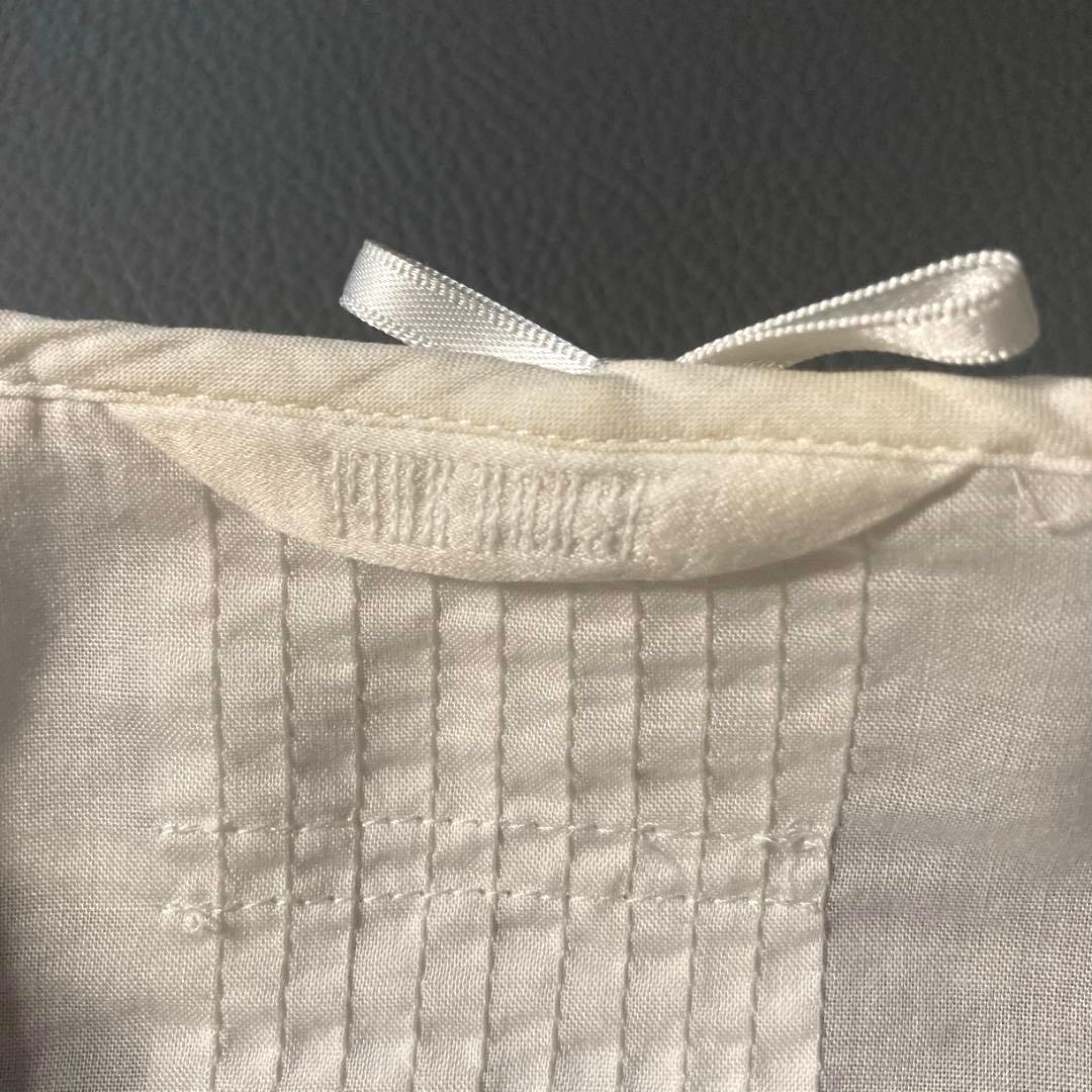 x*x様 【希少ビンテージ】ピンクハウス　綿ローン 長袖ブラウス フリル リボン