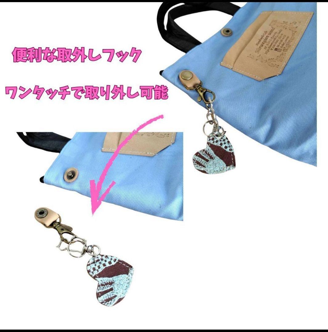 【専用】ミナペルホネン/rosyロージィーネイビー/木玉がま口ショルダー本