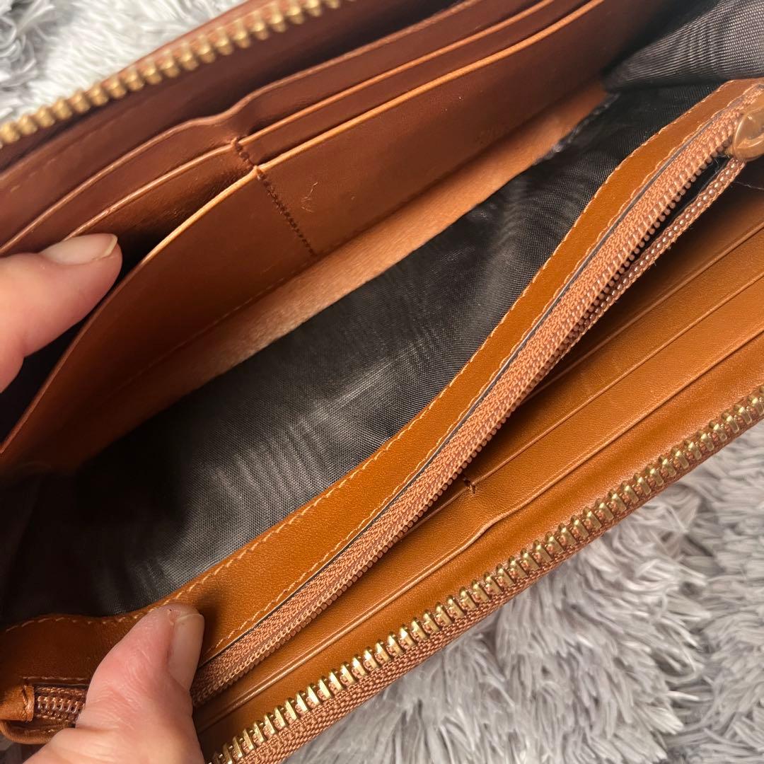 良品✨GUCCI L字ファスナー　GGキャンバス 長財布　メンズ　レディース