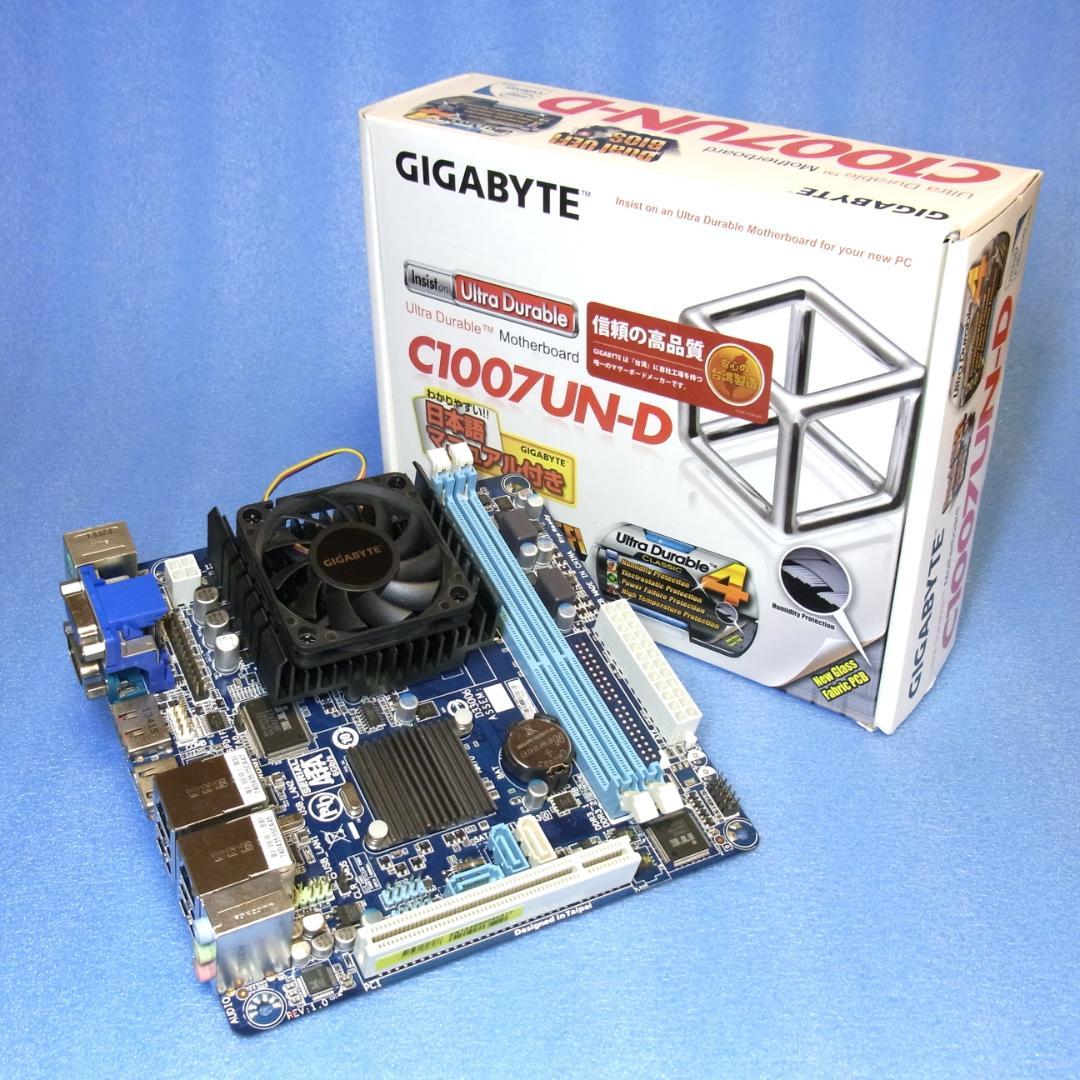 希少GIGABYTE GA-C1007UN-D Mini-ITXマザーボード