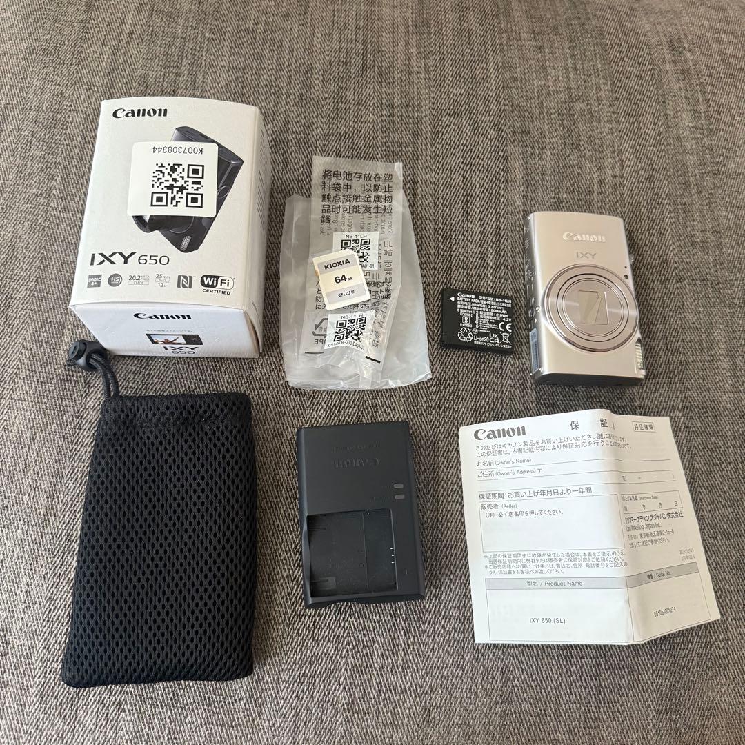 canon ixy 650 デジタルカメラ コンデジ