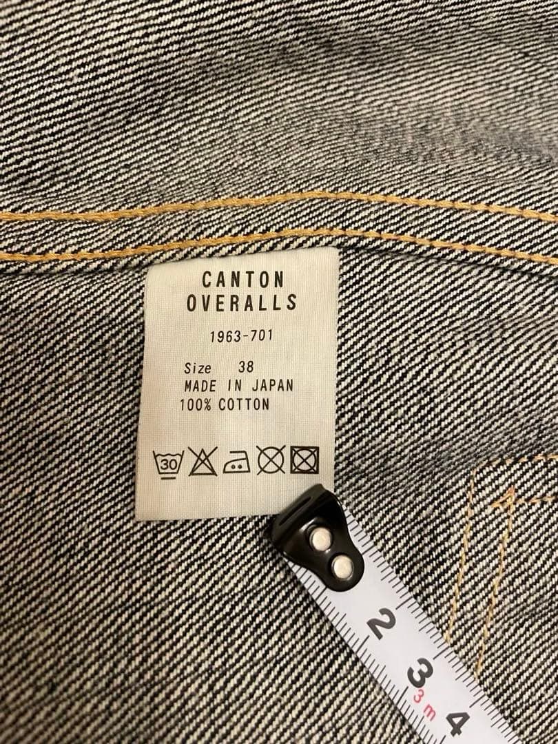 CANTON OVERALLS 1st デニムジャケット Mサイズ