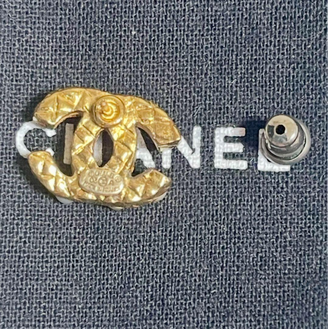 シャネル CHANEL ピアス パール ゴールド 2003年 秋コレクション