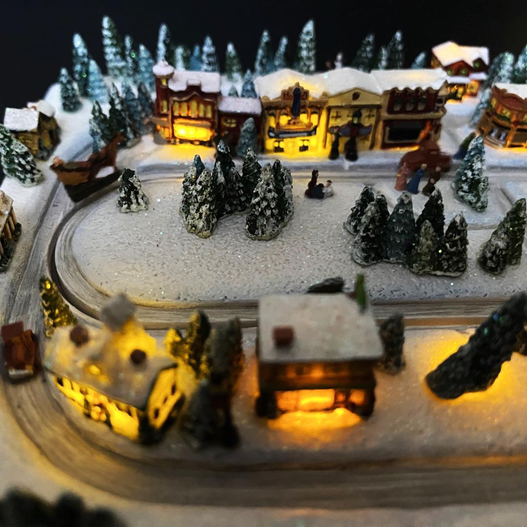 【美品】トーマスキンケード☆ホーソンビレッジ☆クリスマス　メイン　ストリート