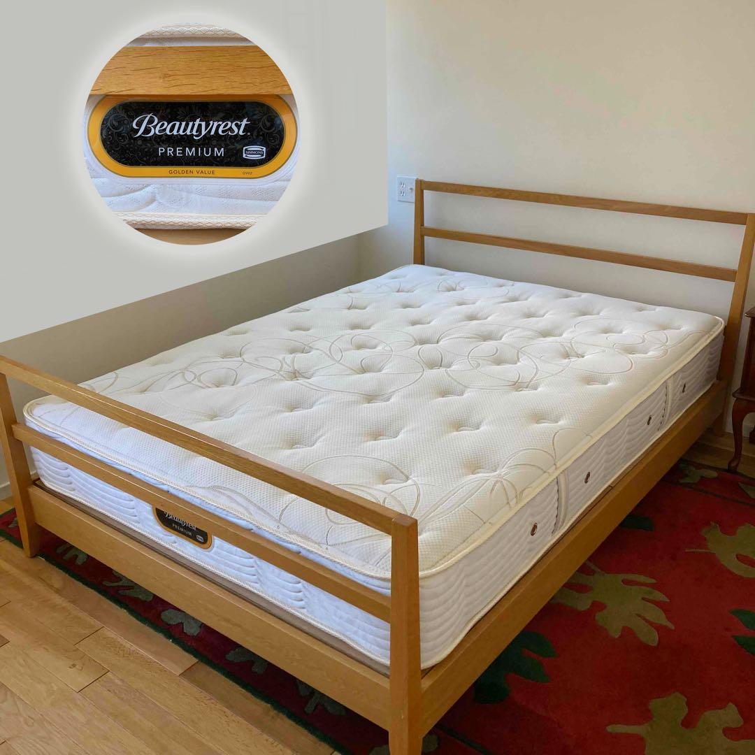 【shioriono＊断捨離中＊ 様　お取置き】シモンズ　ダブルサイズ