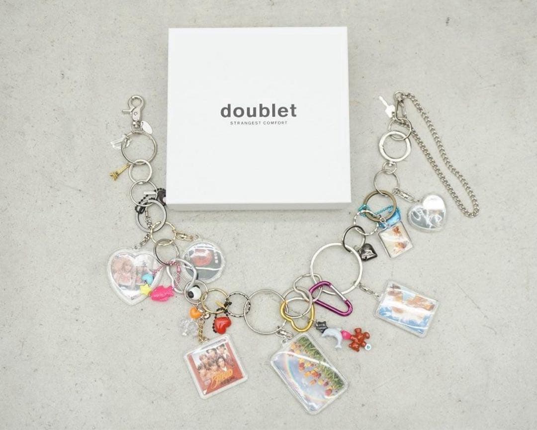 美品24AW doublet × st company キーチェーン 115P▲