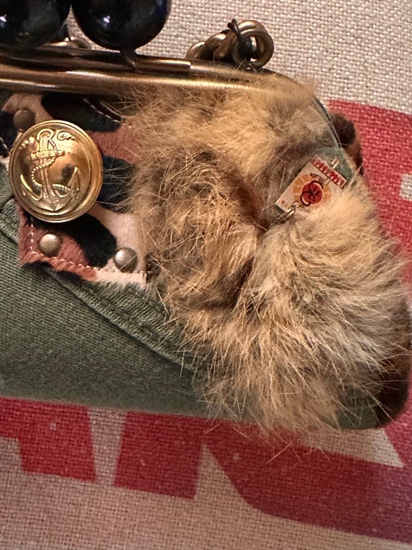 [美品]guriguri がま口bag