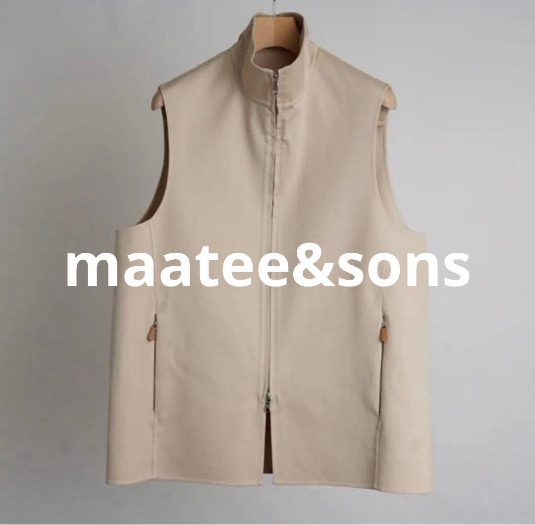 maatee&sons  JIP UP VEST 定価11万