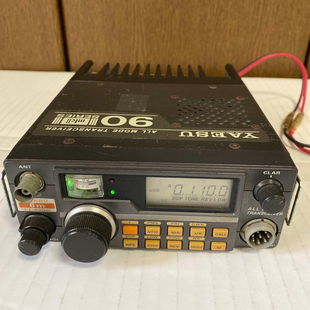 YAESU FT-690mkⅡ FL-6020 MH-10E8 MH-1B8