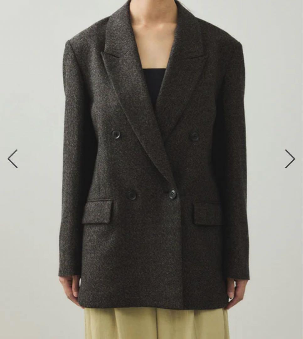 ウールネップテーラードジャケット