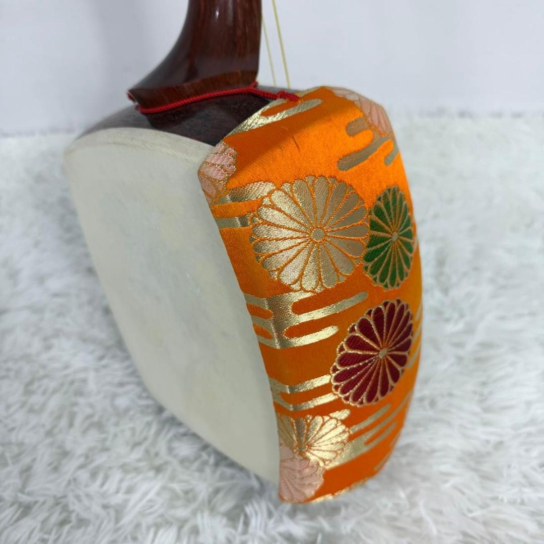 【高級品】三味線 地唄三味線 地歌 ハードケース 和楽器 中棹 正寸 818-4