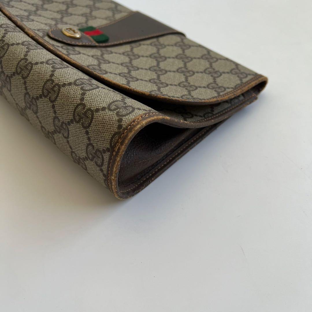 バッグ GUCCI SHERRY LINE GG PATTERN CLUTCH BAG