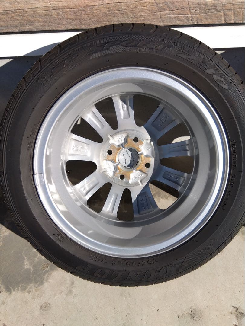 スズキ エブリイワゴン 純正タイヤホイールセット