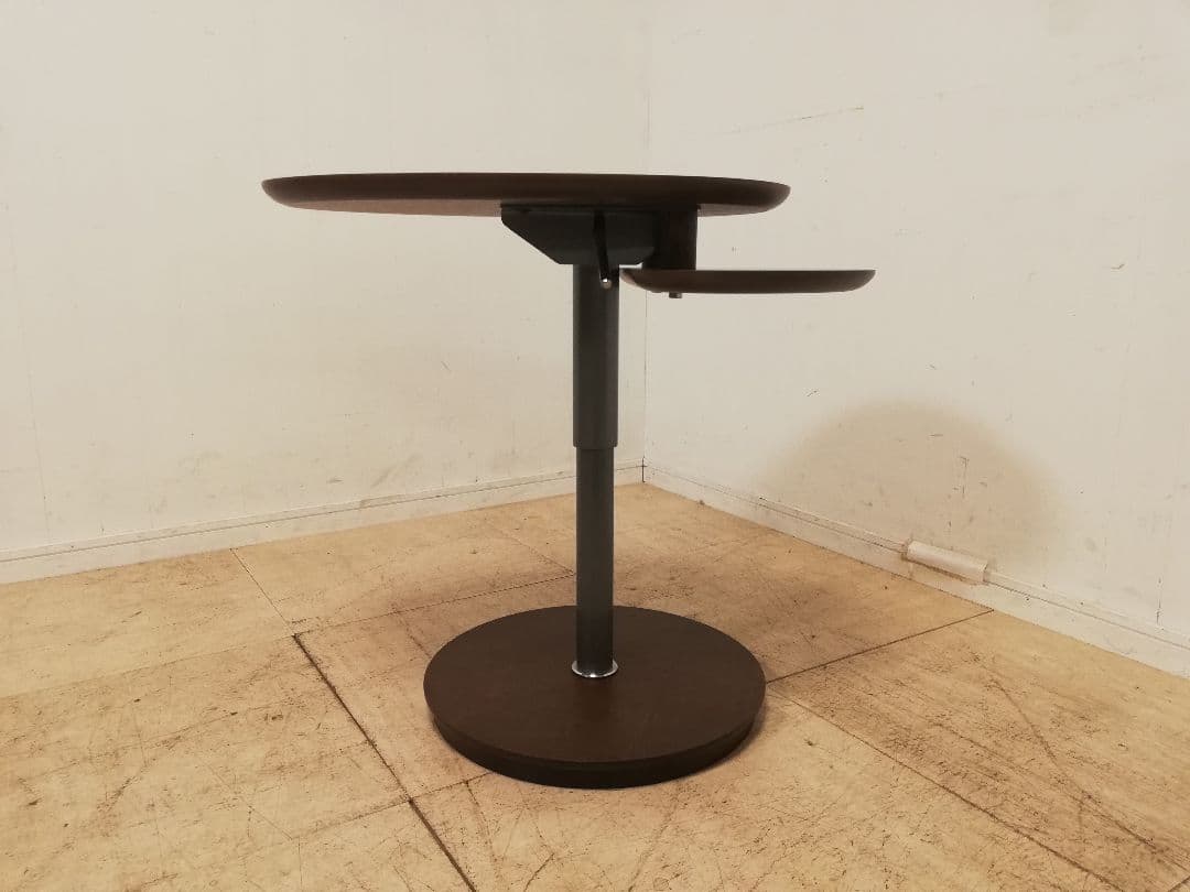 モデルルーム展示品 カリモク家具 ウォールナット 昇降式サイドテーブル