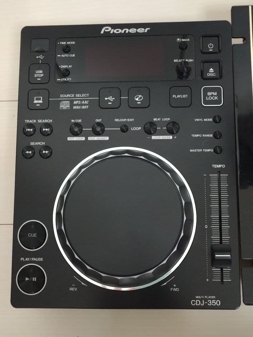 Pioneer CDJ-350 DJ機材 マルチプレーヤー ミキサー
